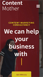 Mobile Screenshot of contentmother.com